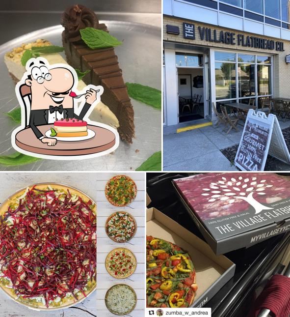 The Village Flatbread Co. offre une sélection de plats sucrés