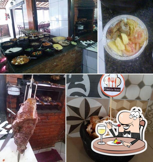 Casa da Rosa comida