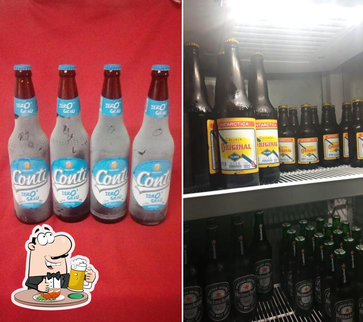 Peça uma tulipa de cerveja leve ou escura