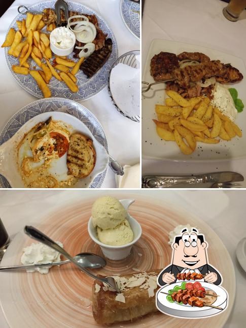 Еда в "Hellas Grillrestaurant"