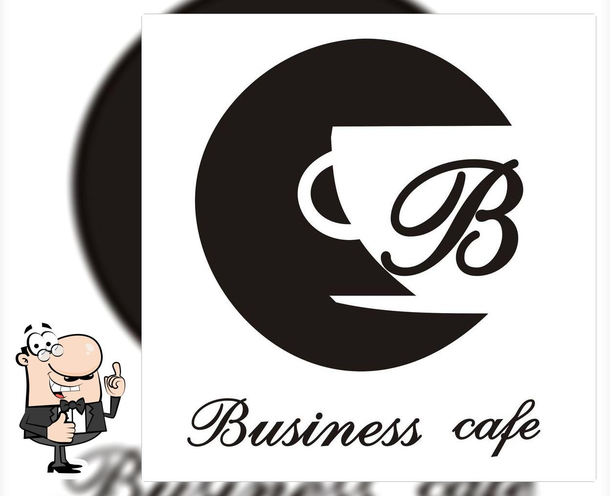 La marque de Business cafe