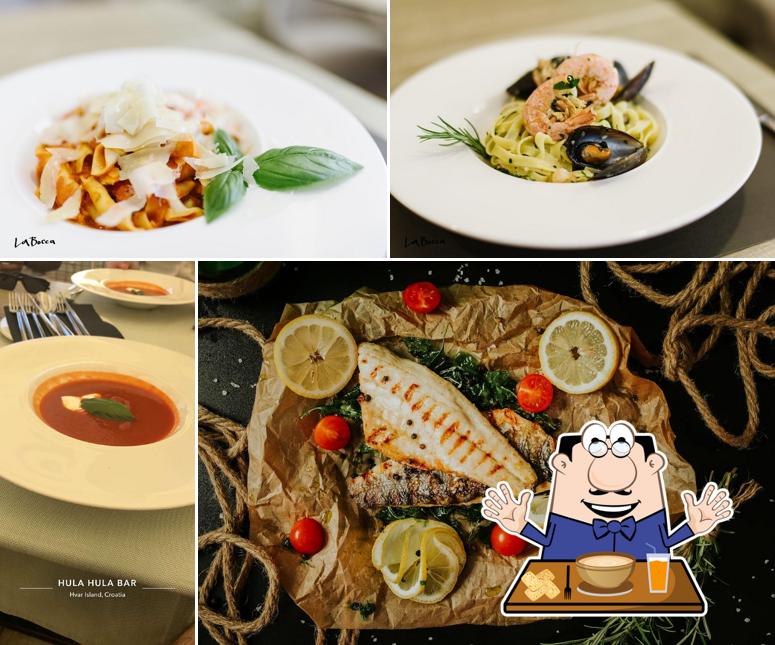 La Bocca pizza pasta grill restaurant, Hvar Restaurant menu and