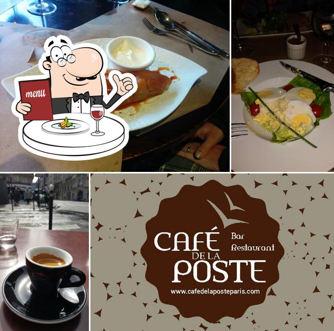 Блюда в "Le Café de la Poste"
