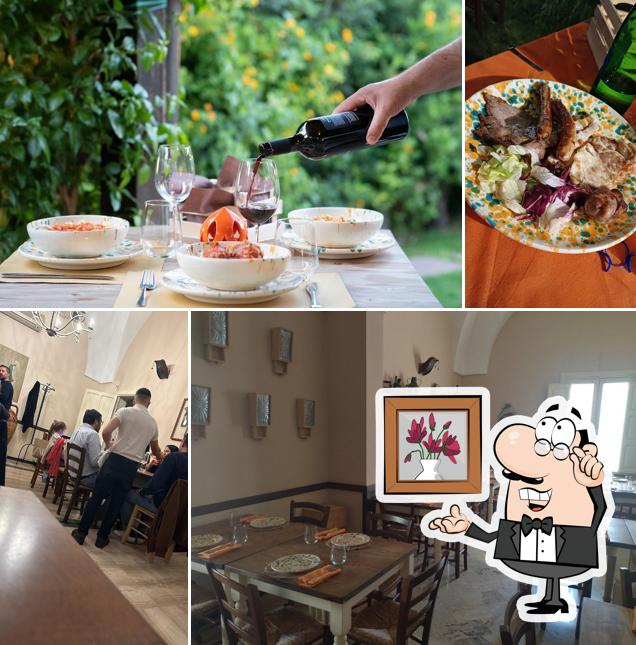 Dai un'occhiata agli interni di Osteria del Pozzo Vecchio