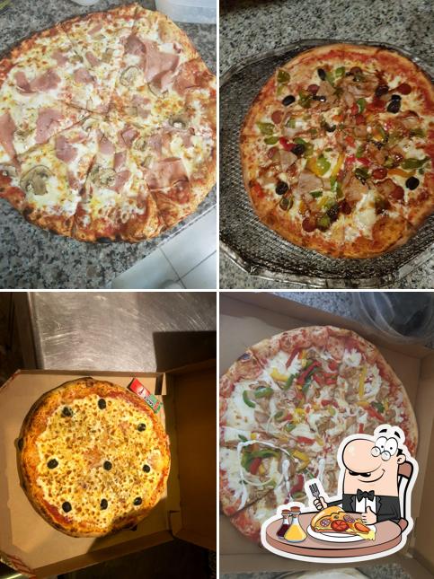 Prenez différents types de pizzas