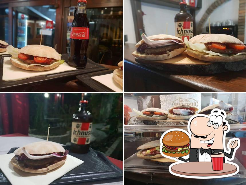 Prova un hamburger a Ristorante Pizzeria "Il Giardino" da Giovanni