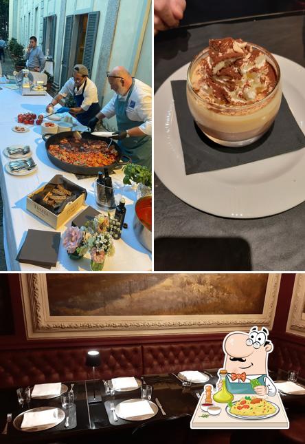 Tra le varie cose da Caffè delle Rose Bistrot si possono trovare la cibo e interni