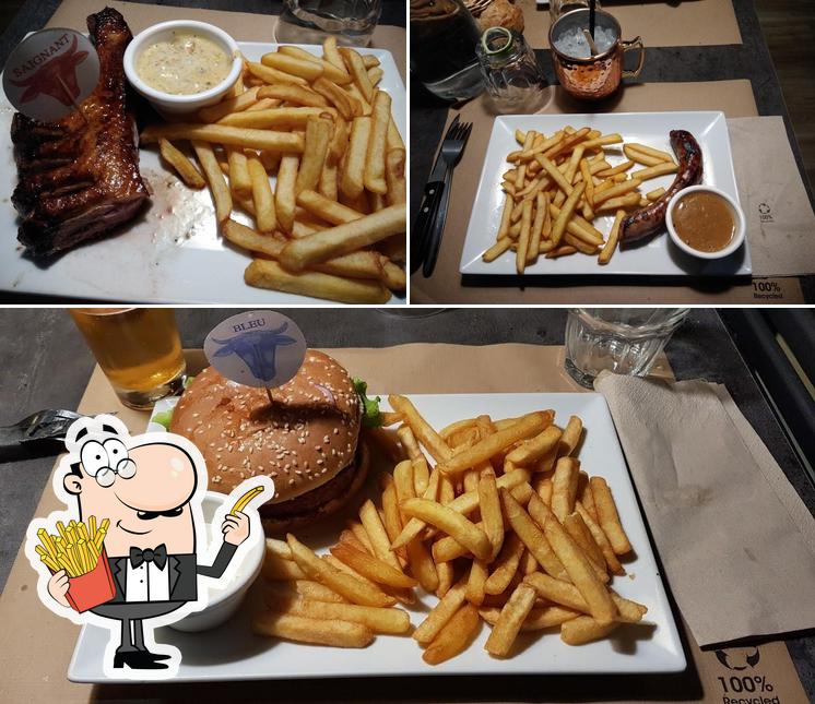 Dégustez des pommes frites à La Brasserie