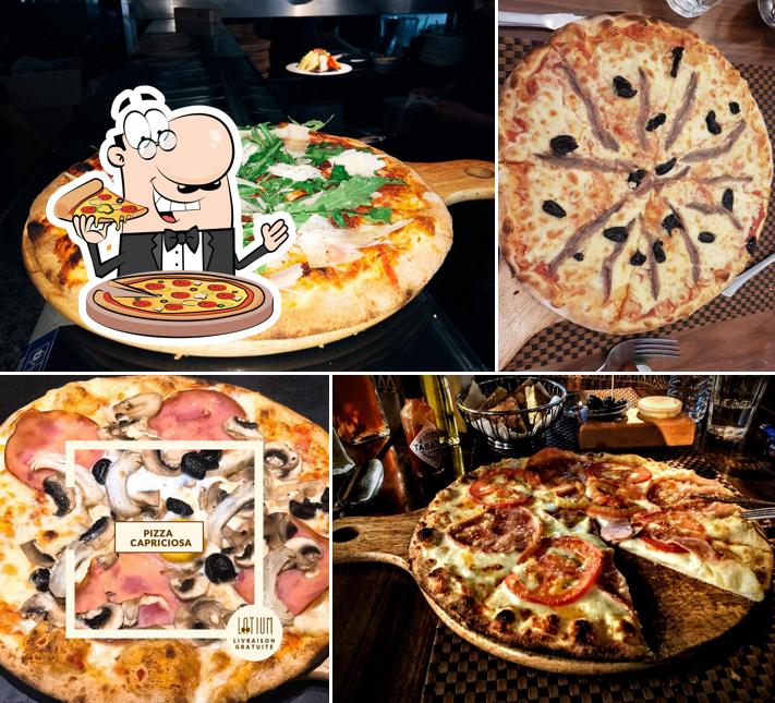 Tómate una pizza en Latium Casablanca