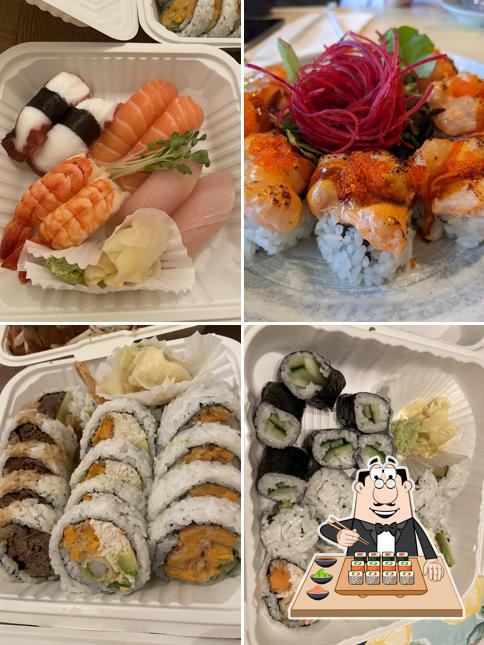 Order various sushi options