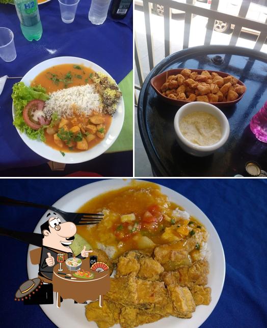 Comida em Peixaria Ximba Na Manga