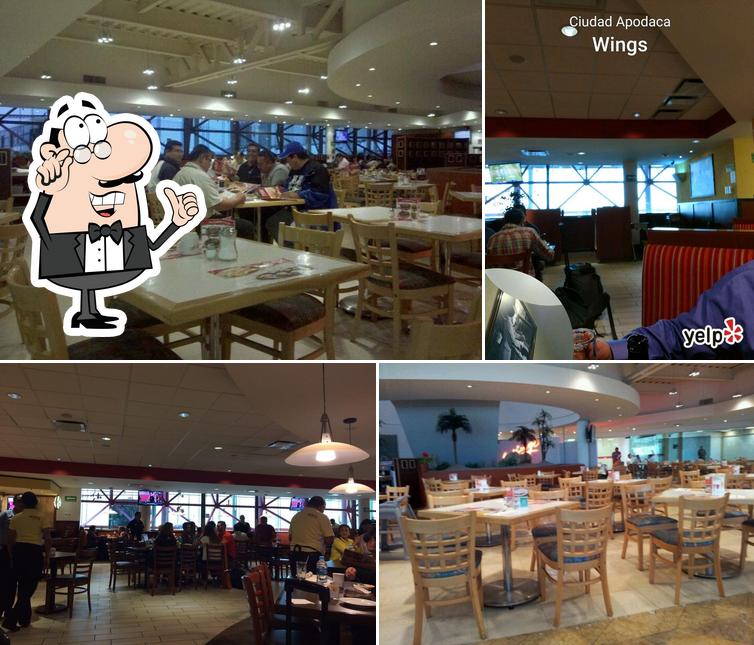 Restaurante Wings Aeropuerto Monterrey Terminal A, Apodaca, Carretera