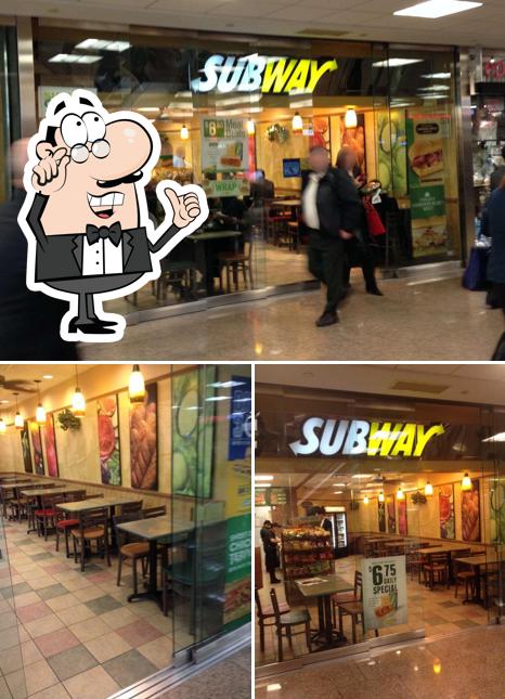 L'intérieur de Subway