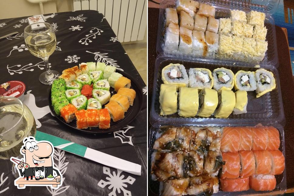 Choisissez de nombreuses options de sushi