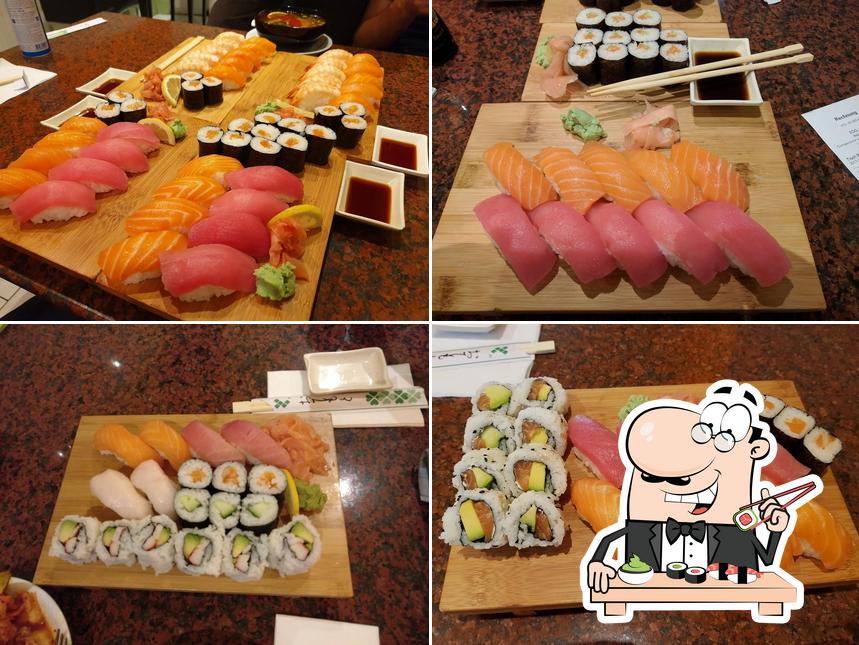 Les sushi sont offerts par EDO Sushi