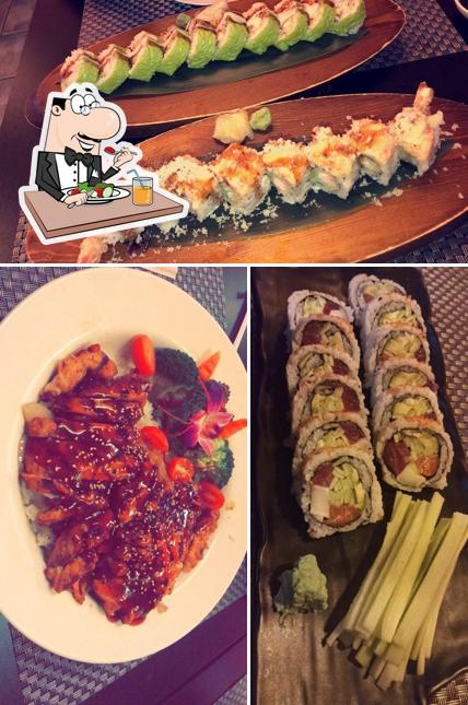 Comida en Sushi House 21