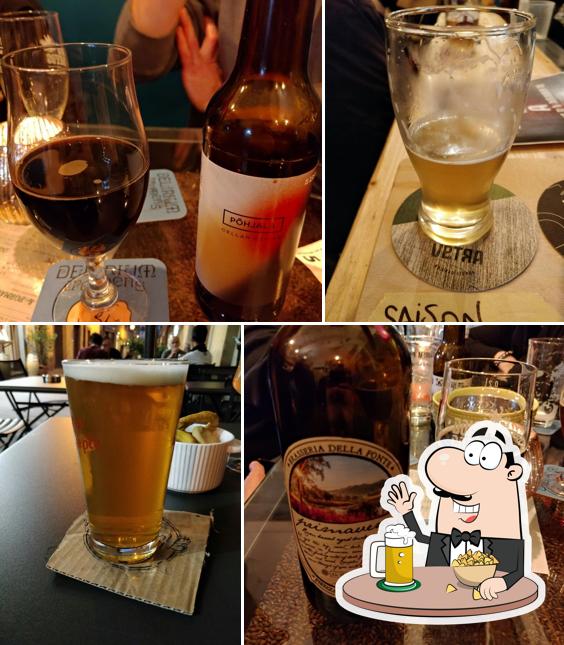 Ordina una birra con la cena