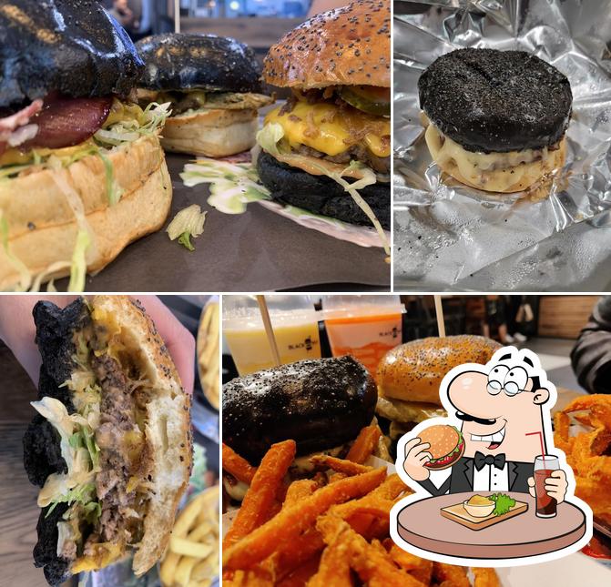 Les hamburgers de Black & White Burger - Charleroi will satisferont une grande variété de goûts