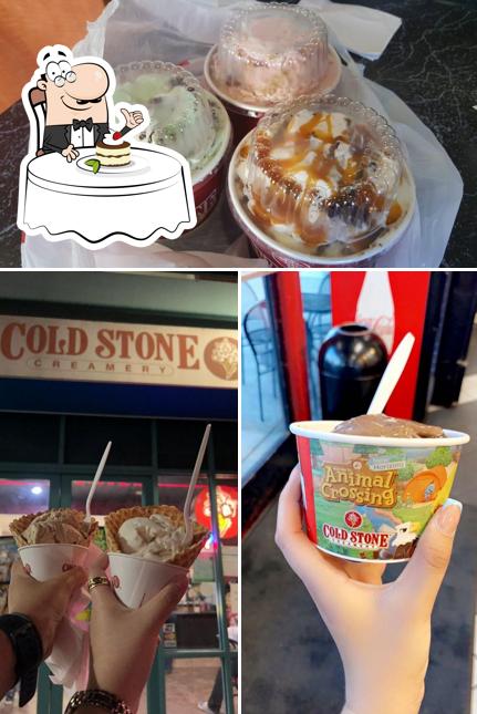 "Cold Stone Creamery" предлагает большой выбор сладких блюд