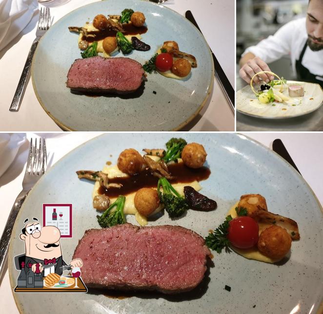 Elige un plato con carne en Restaurant Weissenhof