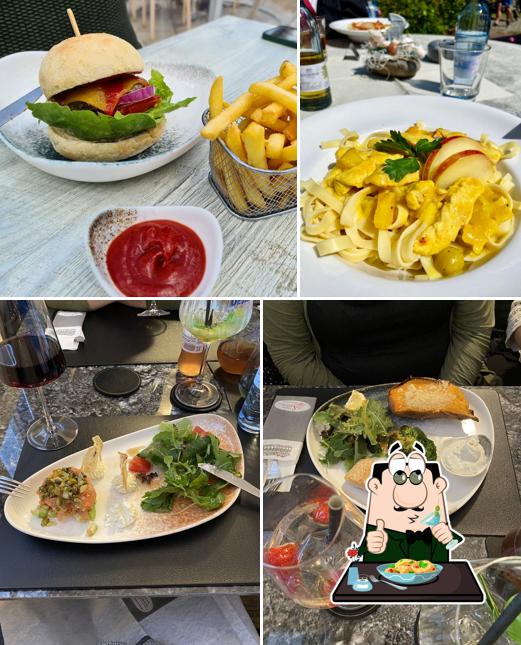 Еда в "Villa Seebach - Hotel & Restaurant"