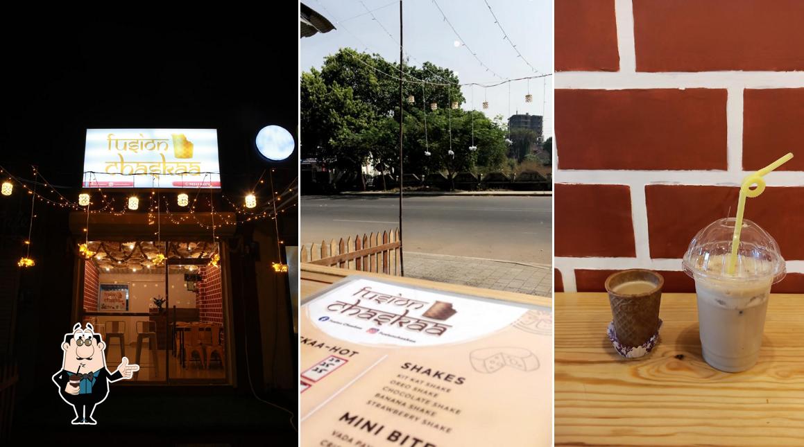 Enjoy a beverage at Fusion Chaskaa