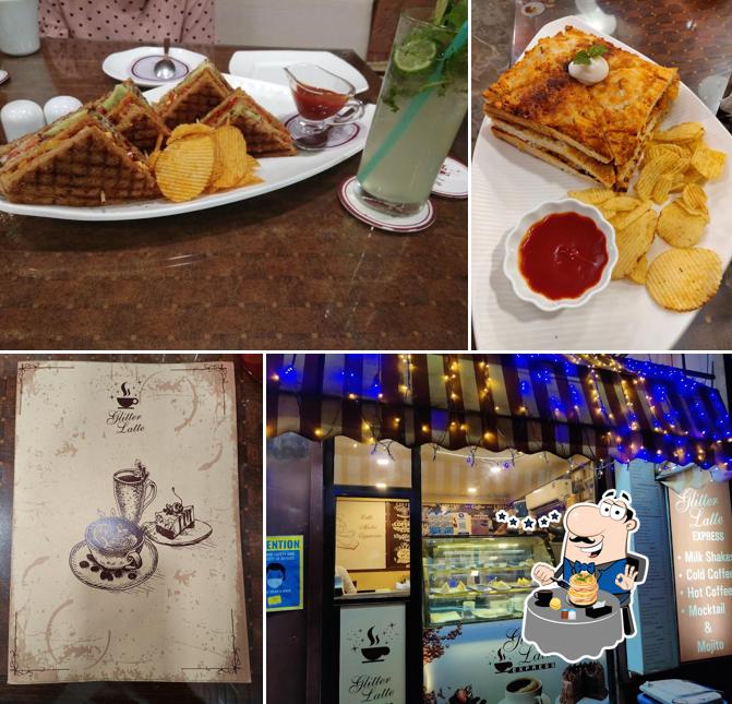 Food at Glitter Latte