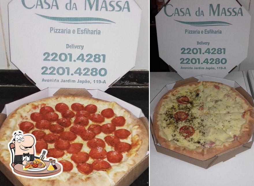 Experimente diferentes tipos de pizza