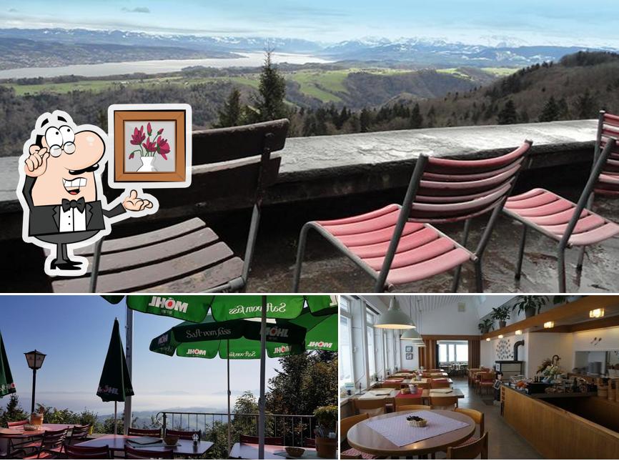 Dai un'occhiata agli interni di Bergrestaurant Albishorn