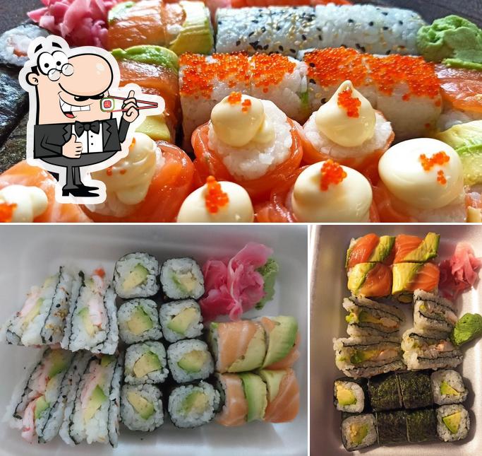 Get various sushi options