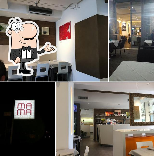 L'intérieur de Ma'Ma' Ristorante Pizzeria