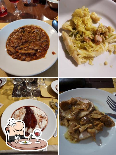 Cibo al Trattoria da Tomaso