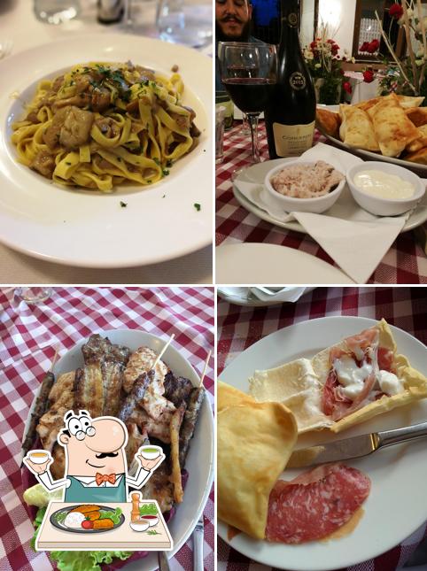 Platti al Trattoria Vecchia Roma