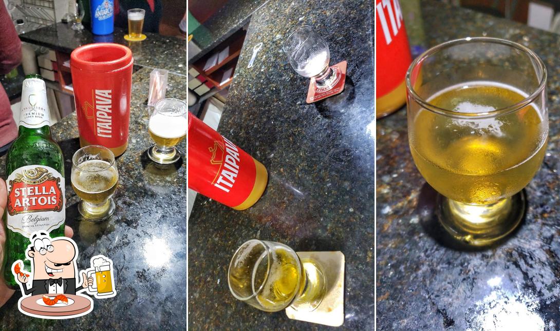 Bar Do Geraldo offerece uma seleção de cervejas