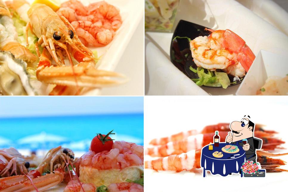 Scegli tra i molti prodotti di cucina di mare offerti a Blu Tropical Resort