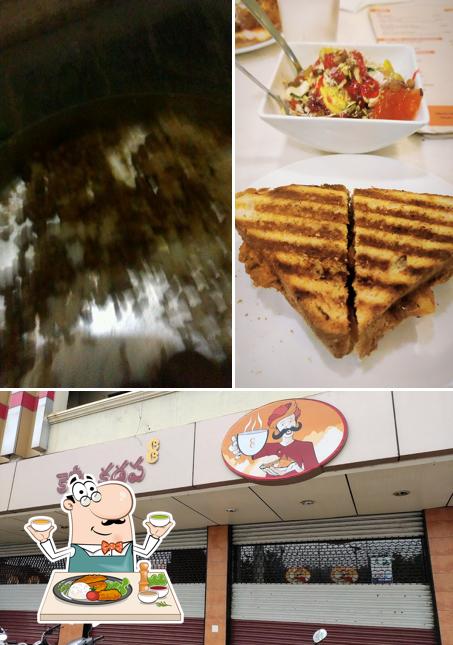 The photo of Cuddapah Café’s food and exterior