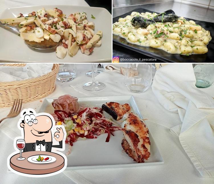 Cibo al Boccaccio Il Pescatore