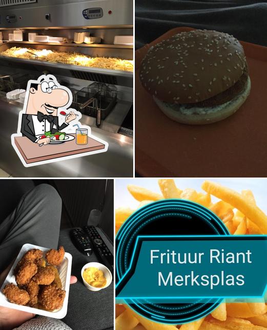 Nourriture à Frituur Riant