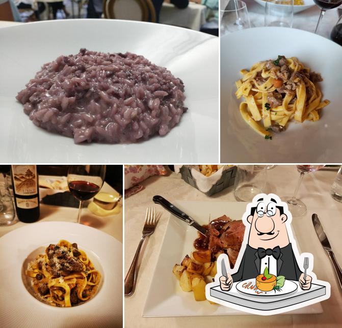 Еда в "Osteria della Malora"