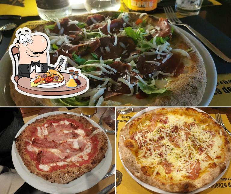 A Semola pizzeria siciliana, puoi ordinare una bella pizza