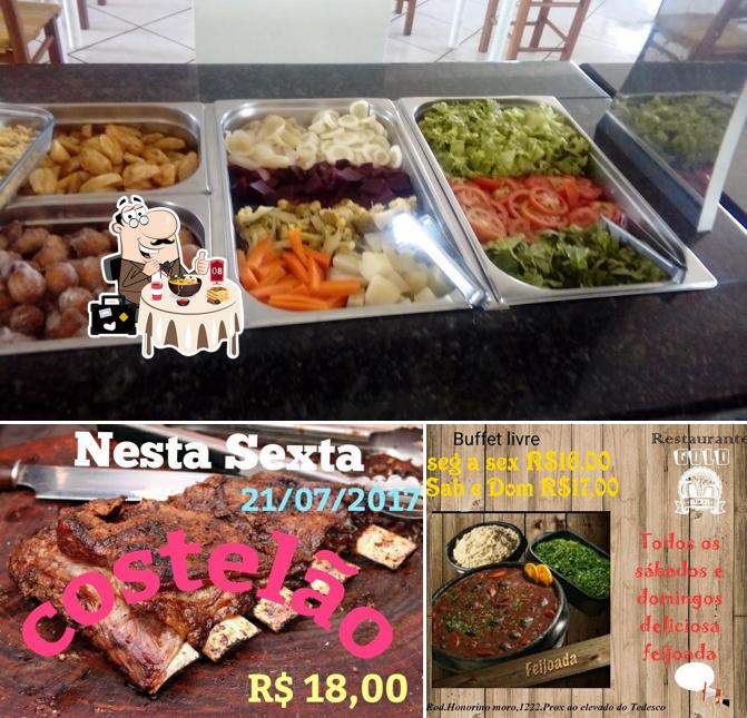 Comida em Restaurante Gold Beer