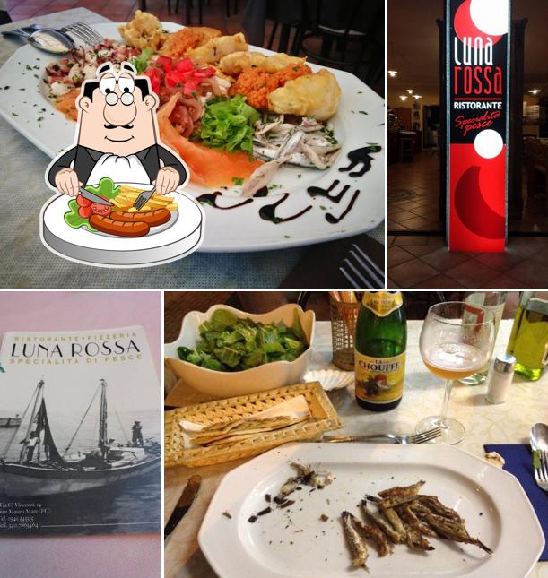 Platti al Ristorante Pizzeria Luna Rossa