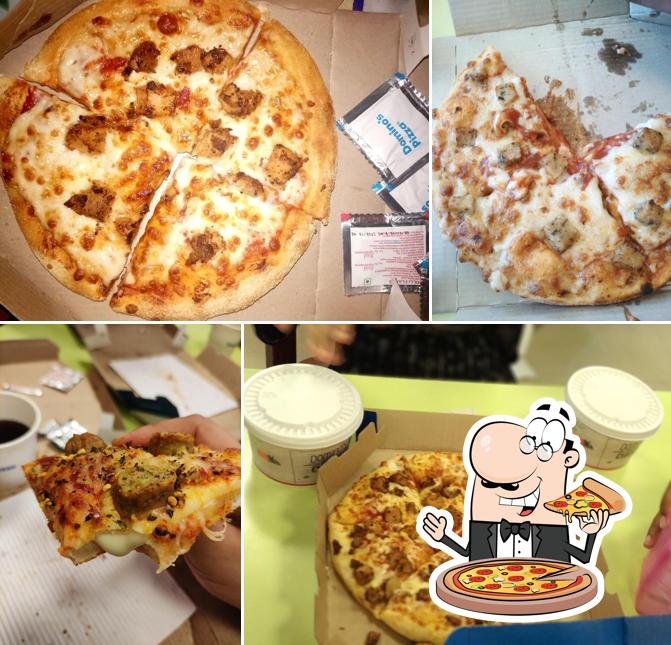 Order pizza at Domino's Pizza Jorhat