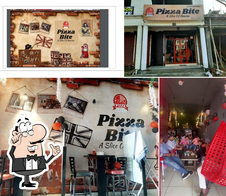 Pizza bite is distinguished by interior and exterior