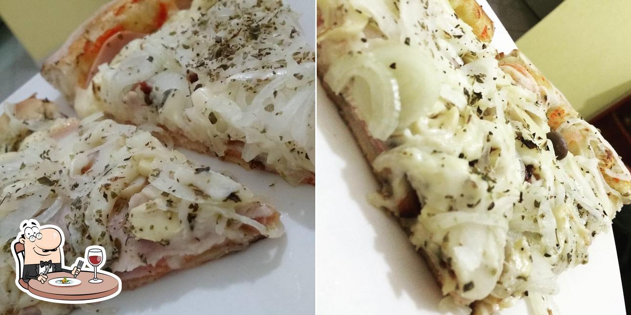 Comida em Disk Pizza Parada Obrigatória