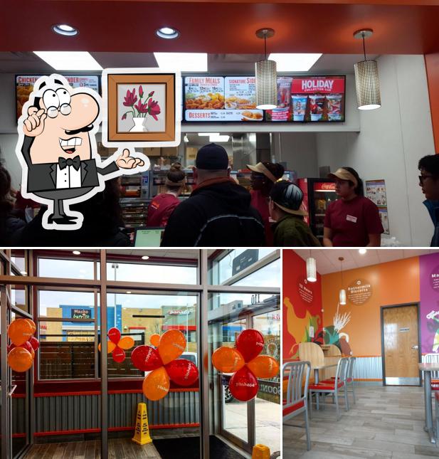 Интерьер "Popeyes Louisiana Kitchen"