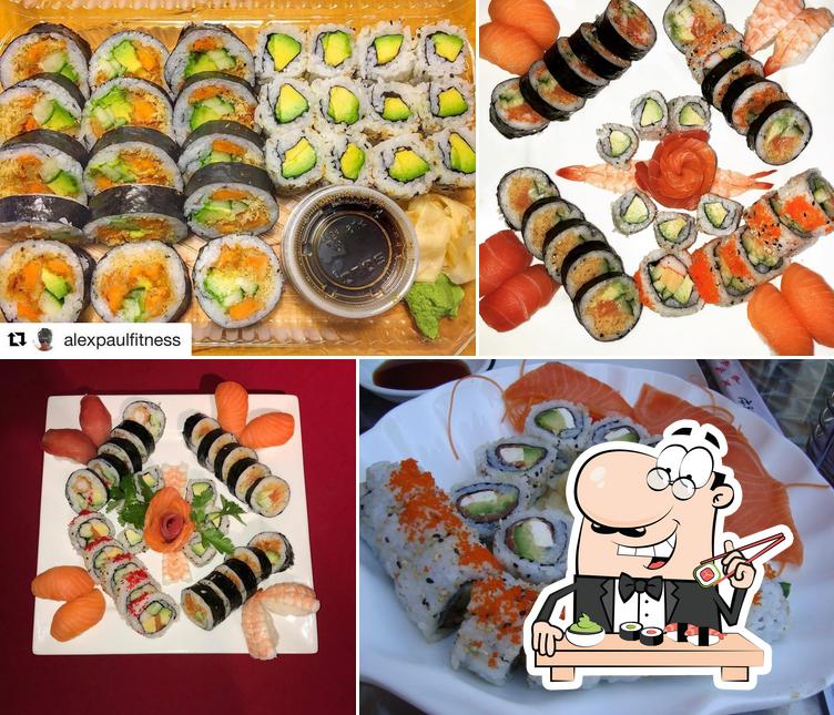 Les sushi sont disponibles à J'Aime Sushi