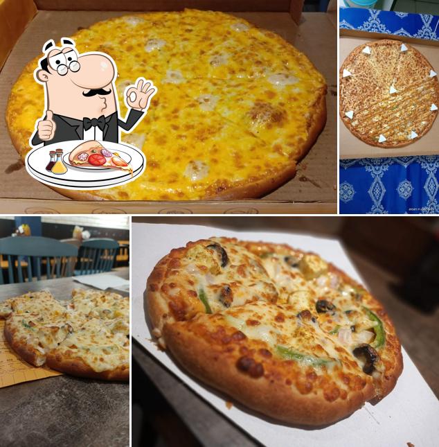 Get pizza at The Round Slice - Be Pizza Perfect