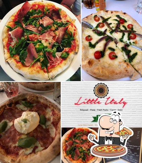 Prueba una pizza en Little Italy