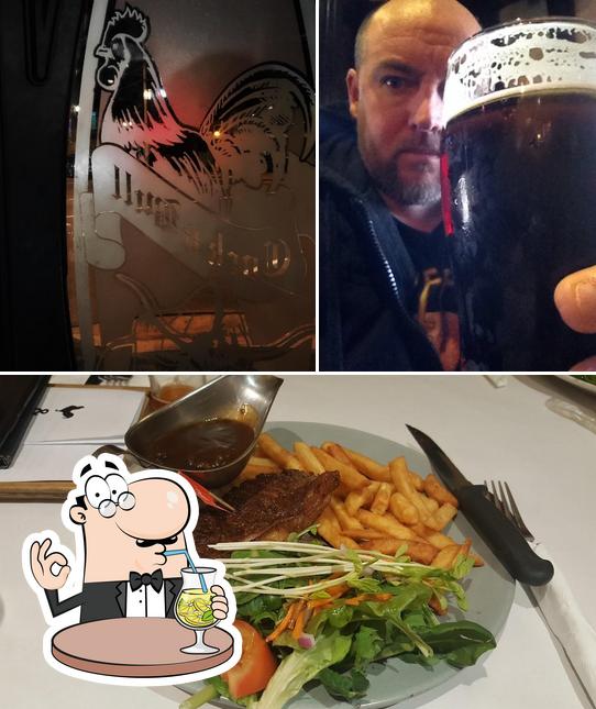 Take a look at the photo depicting drink and food at Cock'n'Bull British Pub